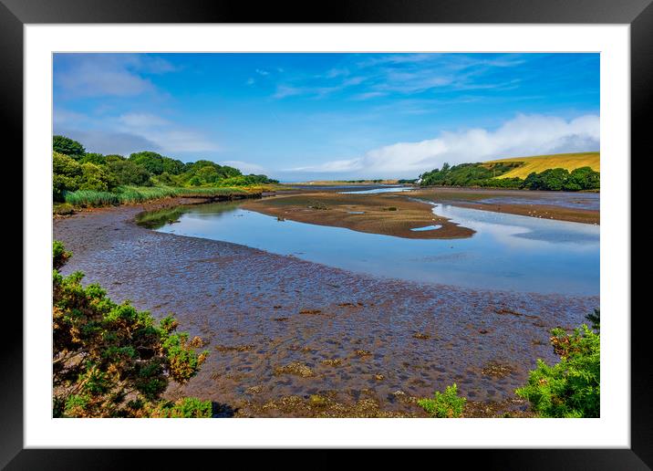 Newport Marshes, Pembrokeshire, Wales, UK Framed Mounted Print by Mark Llewellyn