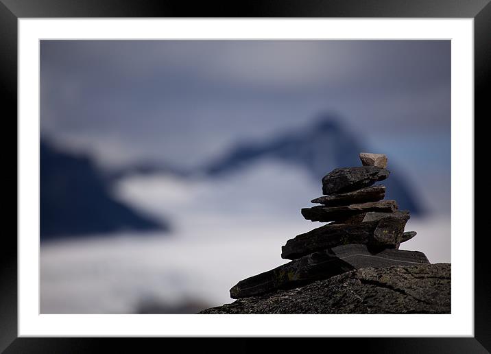 Sognefjellstraße Framed Mounted Print by Thomas Schaeffer