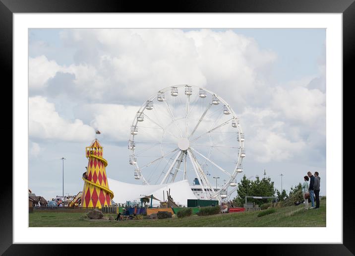 All The Fun Of The Fair Framed Mounted Print by Steve Purnell