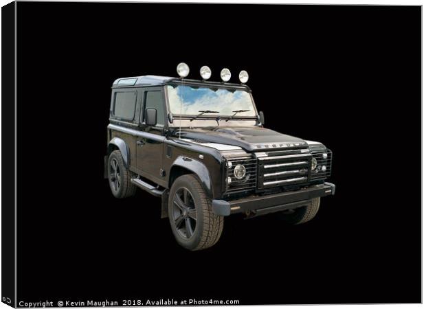 Landrover Canvas Print by Kevin Maughan