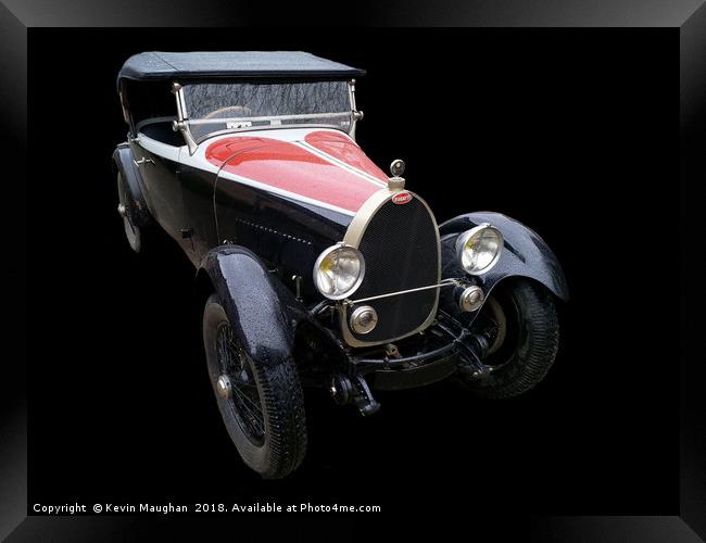 Bugatti Type 23 Framed Print by Kevin Maughan