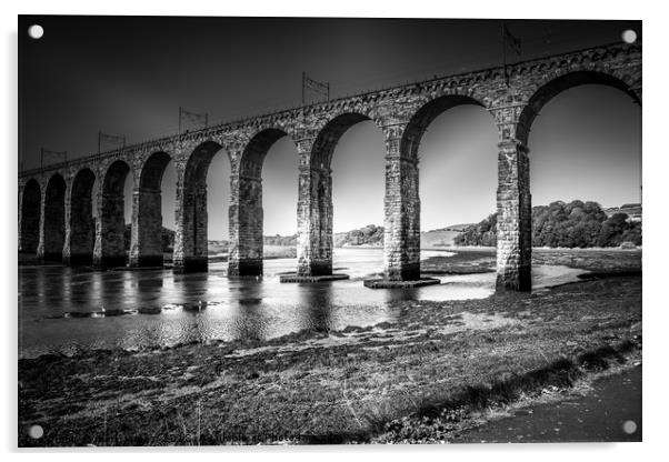 The Royal Border Bridge Acrylic by mark james