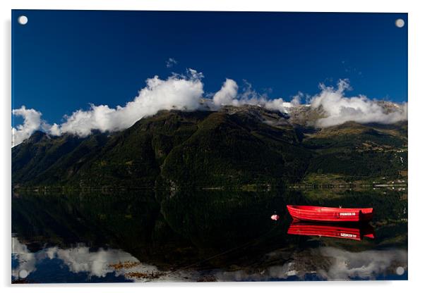 Fjordpanorama Acrylic by Thomas Schaeffer