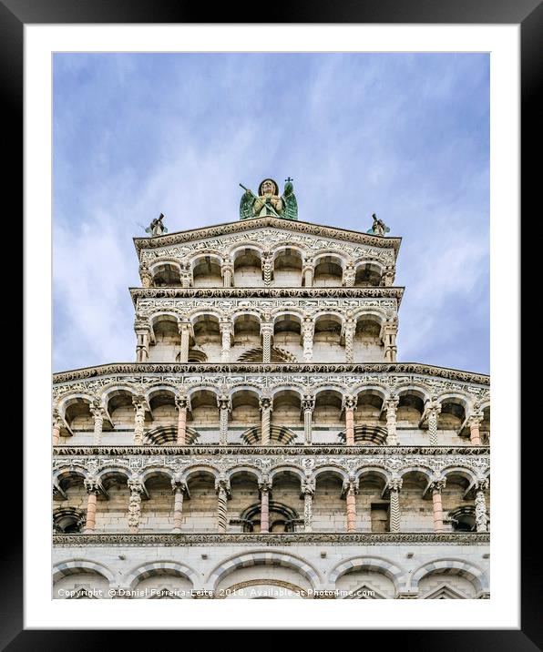 San Martino Cathedral, Lucca, Italy Framed Mounted Print by Daniel Ferreira-Leite