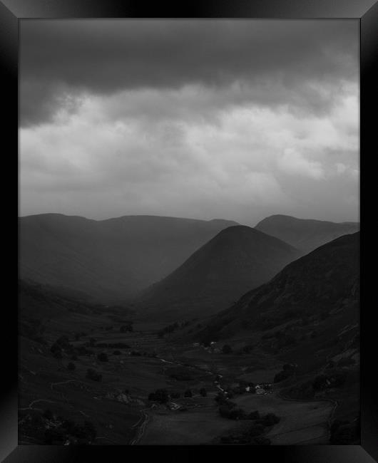 Moody Martindale Framed Print by Arran Stobart