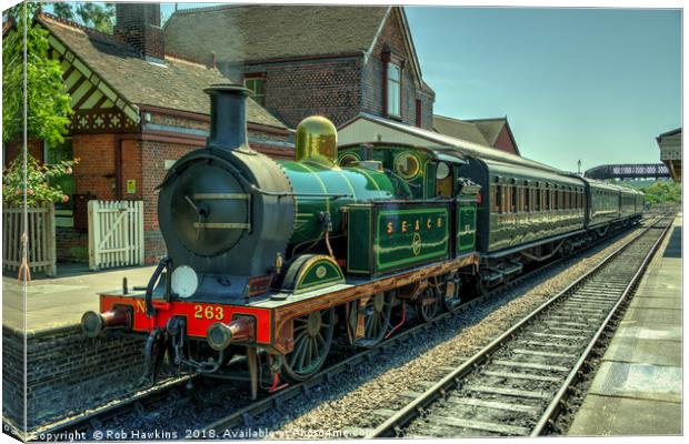H class at Sheffield Park  Canvas Print by Rob Hawkins