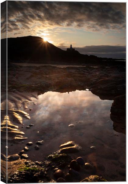 Bracelet Bay sunrise Canvas Print by Leighton Collins