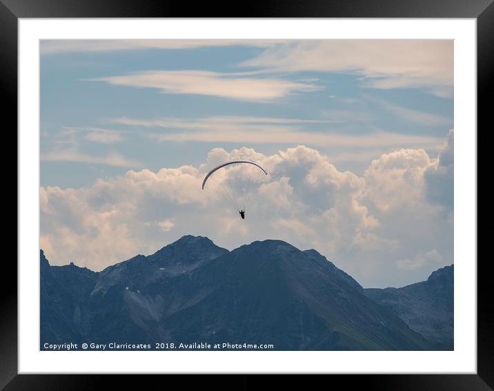 Flying High Framed Mounted Print by Gary Clarricoates