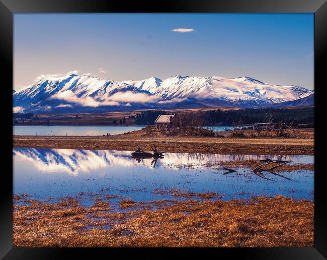 Church of the good Shepard Framed Print by Hamperium Photography