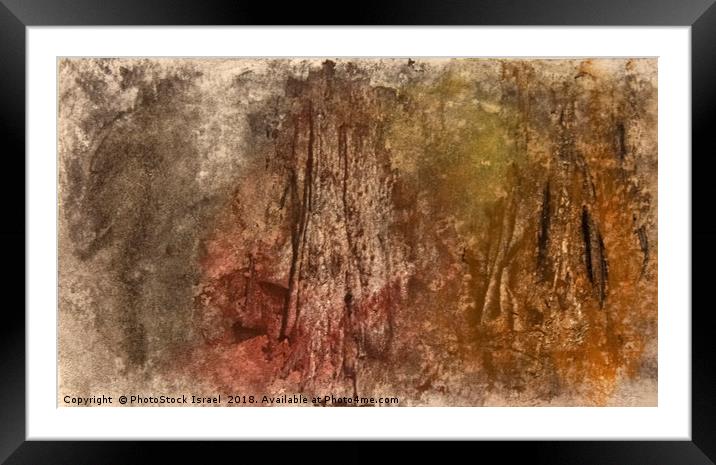 bottle abstract Framed Mounted Print by PhotoStock Israel