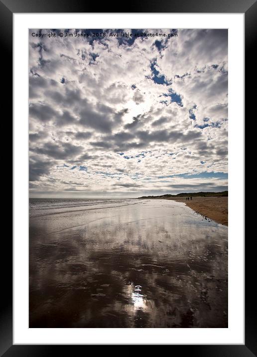 Sky overhead and underfoot Framed Mounted Print by Jim Jones