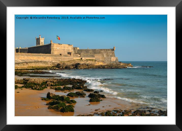 Saint Julian Fortress, Portugal Framed Mounted Print by Alexandre Rotenberg