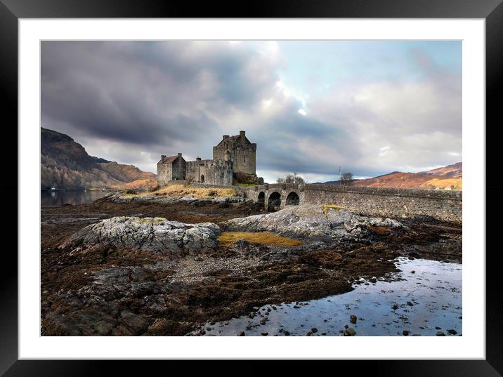 Eilean Donan Castle Framed Mounted Print by tim miller