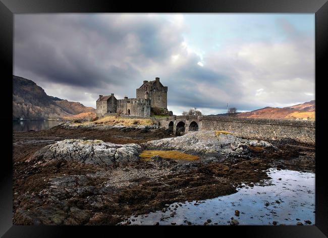 Eilean Donan Castle Framed Print by tim miller