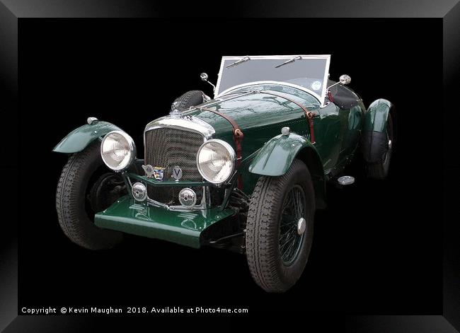 Bentley Classic 1948 Framed Print by Kevin Maughan