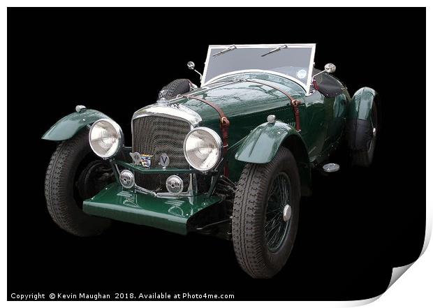 Bentley Classic 1948 Print by Kevin Maughan