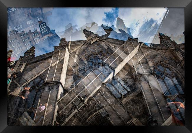 St Giles Cathedral Framed Print by Alan Sinclair
