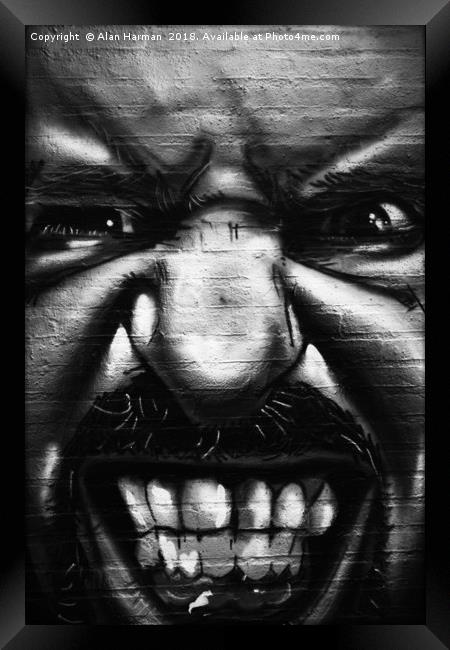 Graffiti 2 Framed Print by Alan Harman