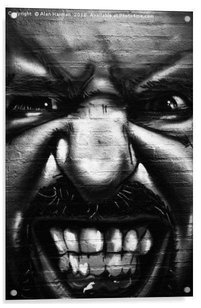 Graffiti 2 Acrylic by Alan Harman
