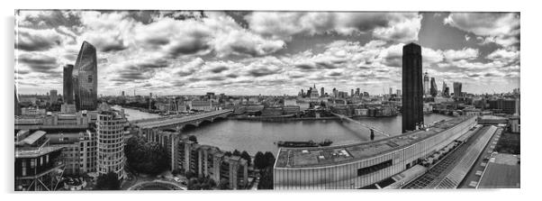 London Panorama Acrylic by Scott Anderson