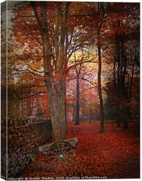 Home Stretch Canvas Print by Heather Goodwin