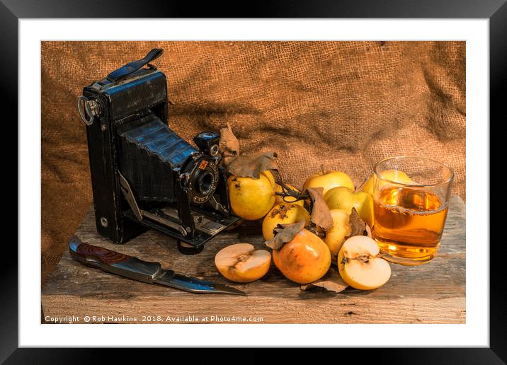 Agfa and Apples Framed Mounted Print by Rob Hawkins