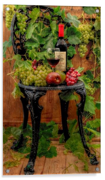 the vine Acrylic by sue davies
