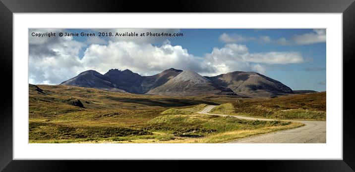 An Teallach Framed Mounted Print by Jamie Green