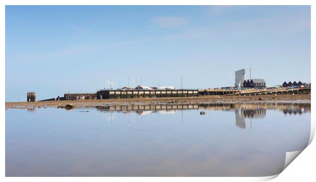 Whitstable Reflected Print by Ian Hufton