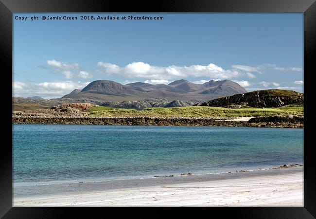 An Teallach from the West Framed Print by Jamie Green