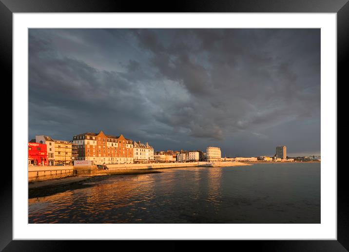 Margate Seafront Framed Mounted Print by Ian Hufton