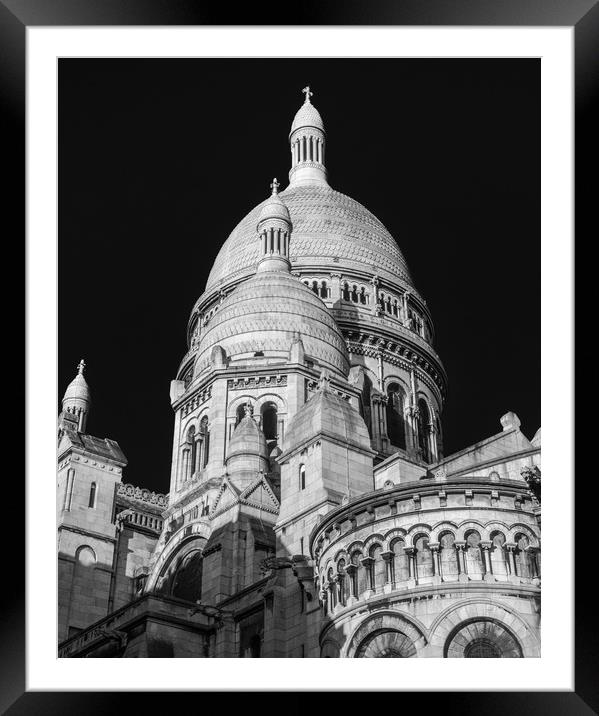 Sacre Coeur, Paris Framed Mounted Print by George Robertson