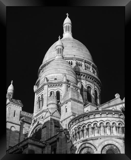 Sacre Coeur, Paris Framed Print by George Robertson