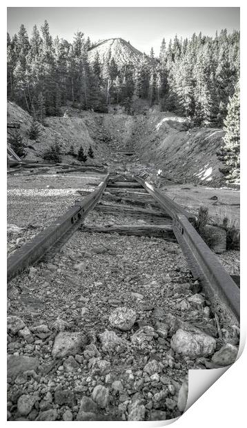 End of the line Print by Wade Eppler