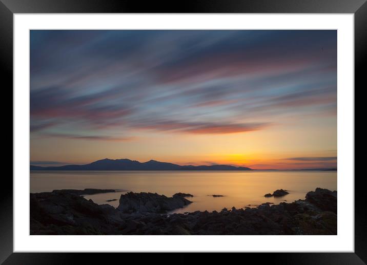 Isle of Arran  Framed Mounted Print by Robert McCristall