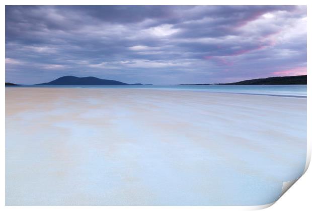 Luskentyre with Chaipavel in the distance Print by Robert McCristall