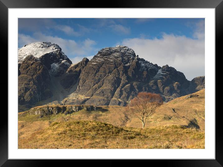 Blaven on the Isle of Skye Framed Mounted Print by Robert McCristall