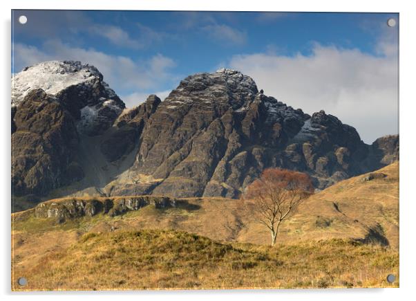 Blaven on the Isle of Skye Acrylic by Robert McCristall