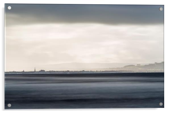 Ayr in Storm Acrylic by Robert McCristall