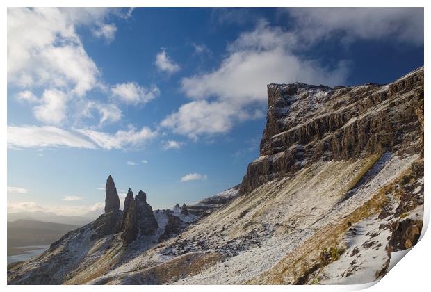 The Old Man of the Storr Print by Robert McCristall