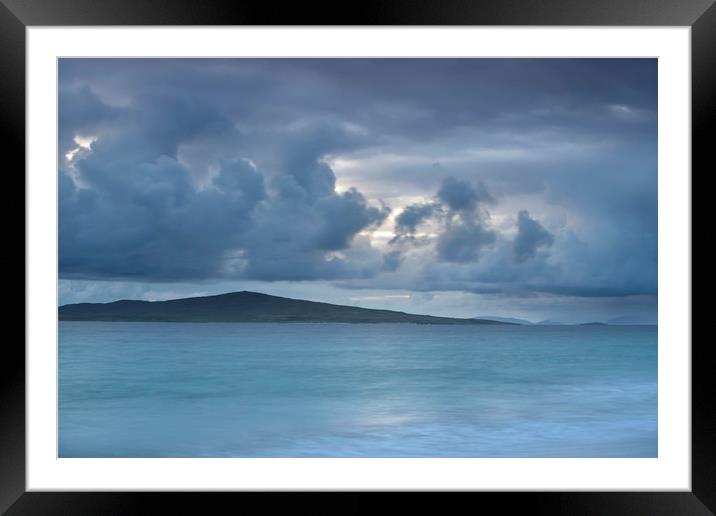 Hebridean Isle Pabbay Framed Mounted Print by Robert McCristall