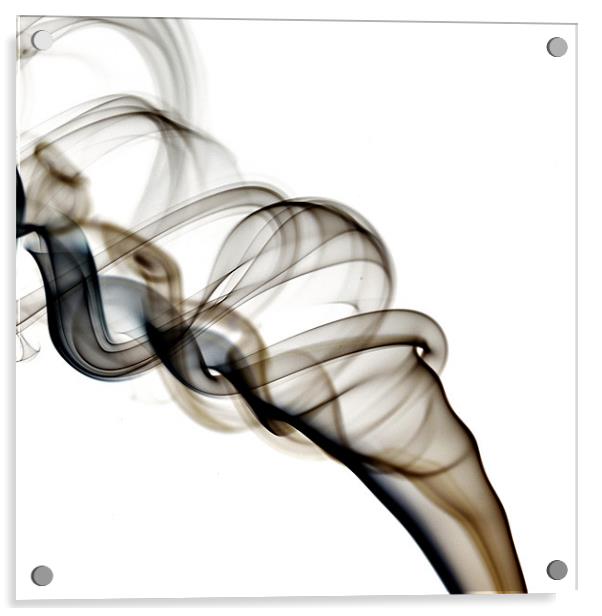 Smoke 4 Acrylic by Stuart Reid
