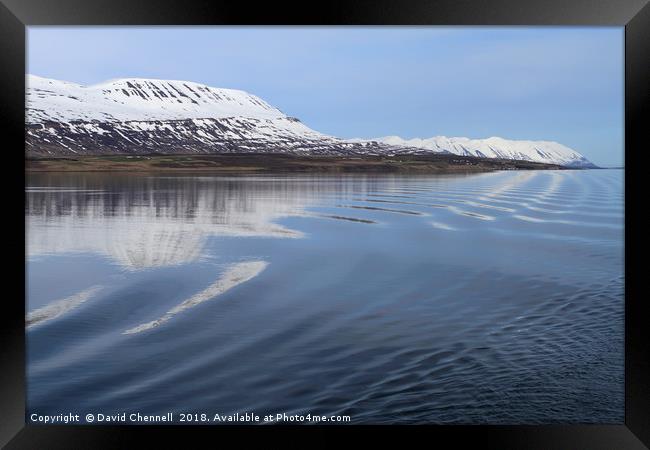 Iceland Coastline Framed Print by David Chennell