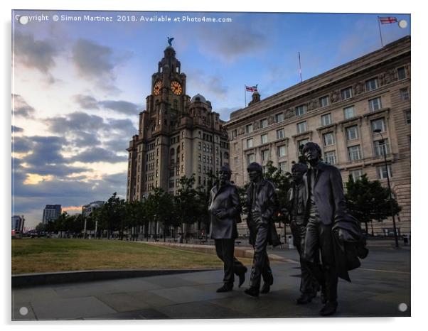 Liverpool Heritage Acrylic by Simon Martinez