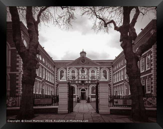 Bluecoat Chambers, Liverpool (UK) Framed Print by Simon Martinez