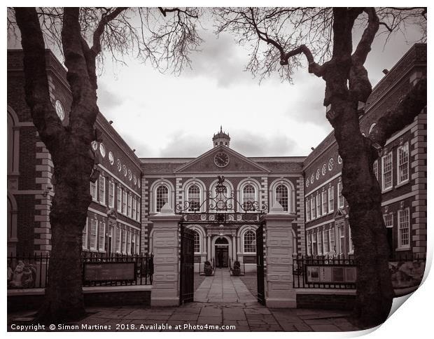 Bluecoat Chambers, Liverpool (UK) Print by Simon Martinez