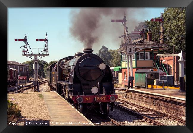 S15 at Horsted Keynes  Framed Print by Rob Hawkins