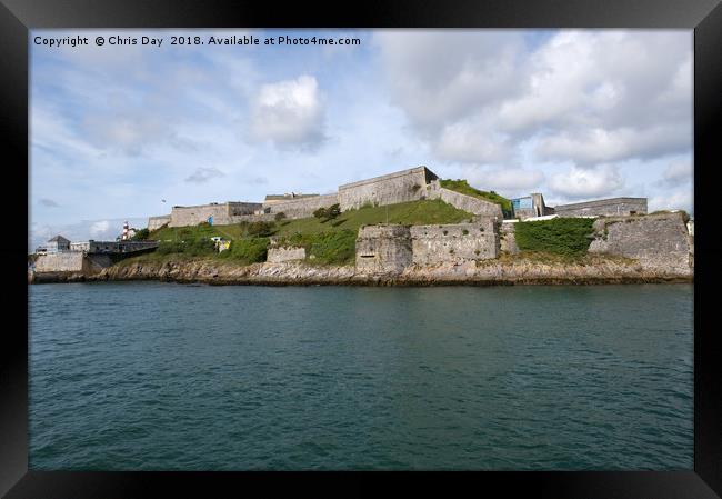 The Royal Citadel Plymouth Framed Print by Chris Day