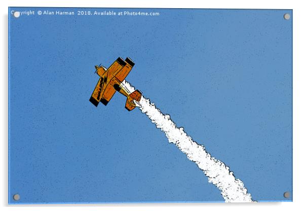 Flight 1 Acrylic by Alan Harman