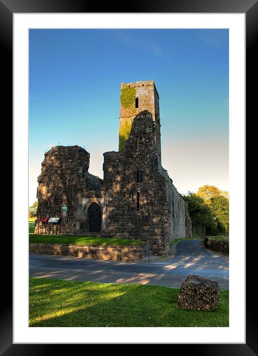 Moor Abbey #2 Framed Mounted Print by Declan Howard